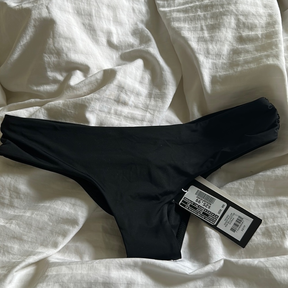 I am selling a black bikini bottom